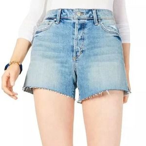 NWT JOE'S JEANS Smith High Rise Cutoff Denim Shorts In Cindy Button Fly 24